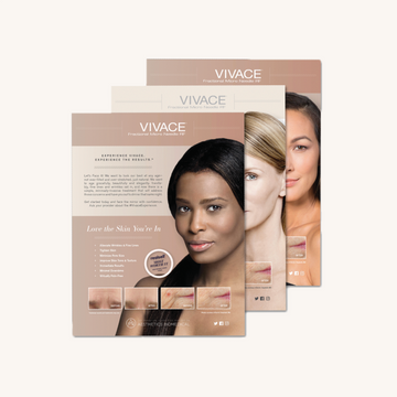 Vivace® Counter Cards for Display with Easel - Set of 3